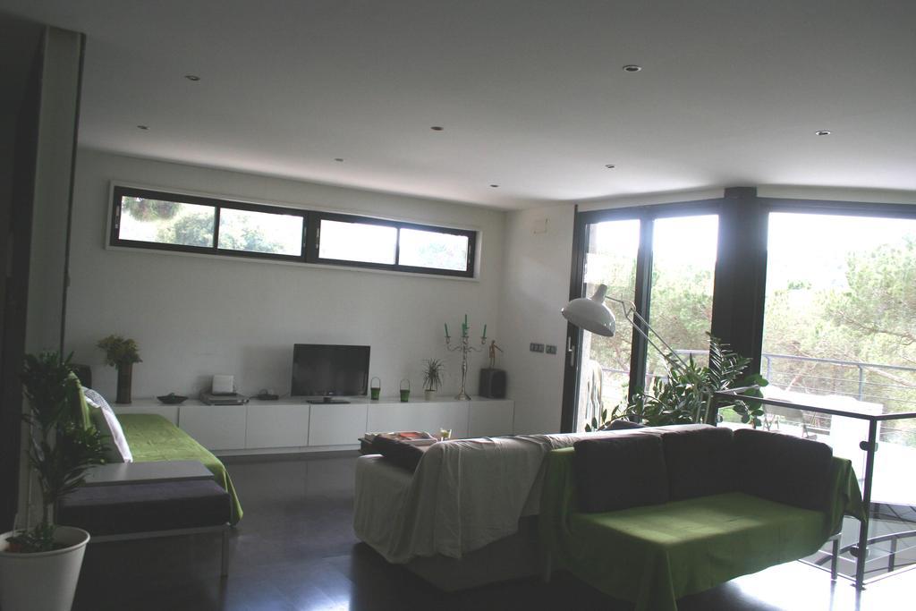 Casa Ceca De La Playa Y Barcelona, Con Piscina Climatizada Y Jacuzzi Villa Vallromanes Rom bilde